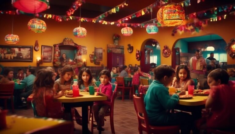 Family enjoying a meal at a kid-friendly restaurant in Arlington Heights, IL