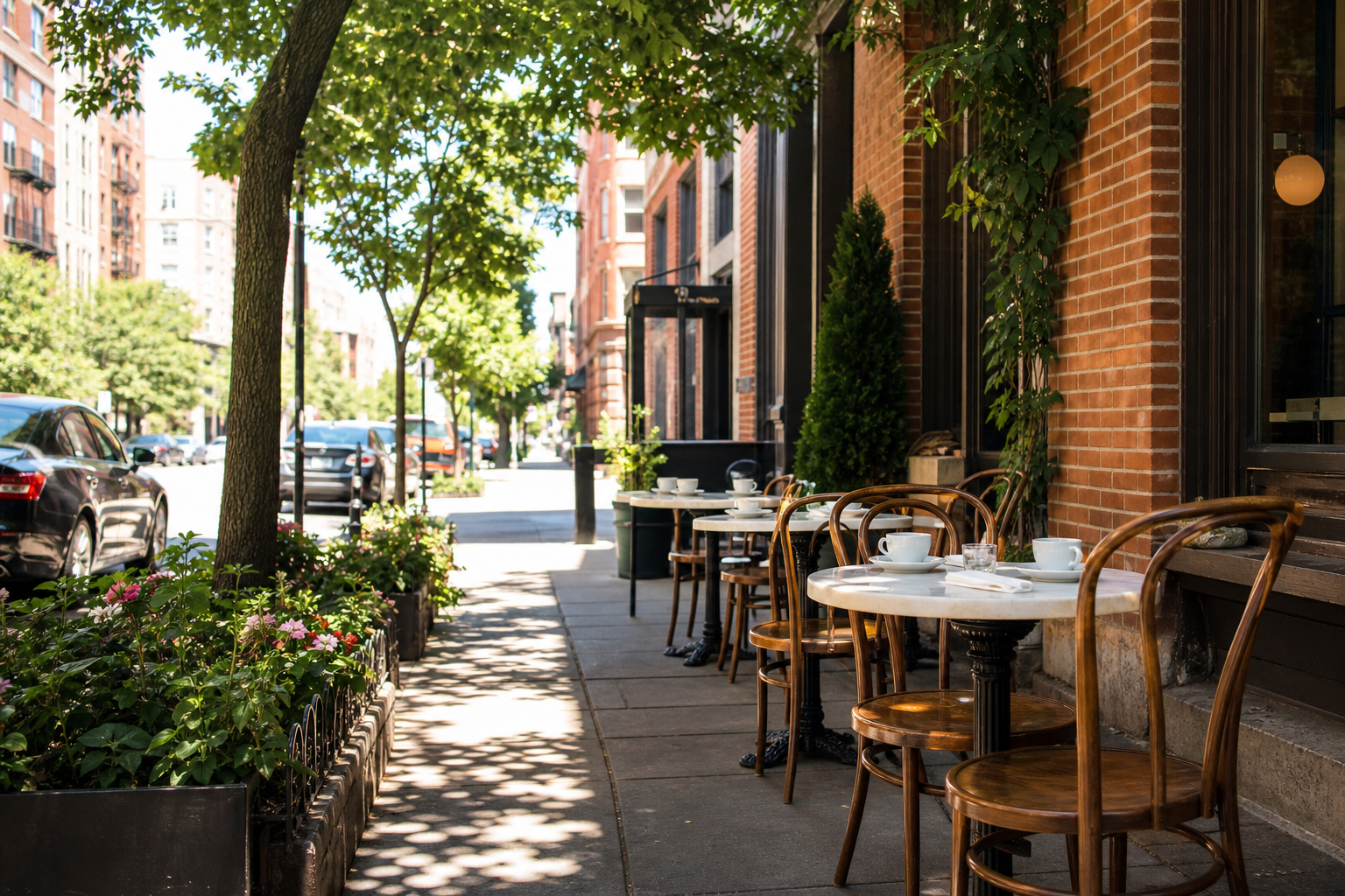 Chicago’s Sidewalk Cafés Are Nearly Back to Their 2019 Count. The Loop Is at 75 Percent.