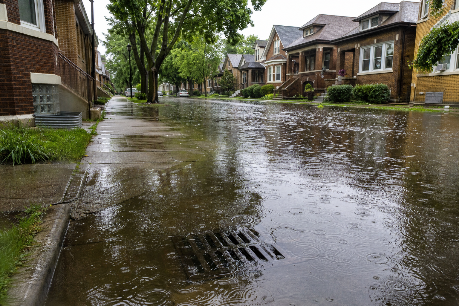 Chicago’s 69,852 Water-in-Basement 311 Requests Since 2018 Follow the Storms: One Day in August 2025 Holds 5 Percent of Them, and Twenty Days Hold a Third