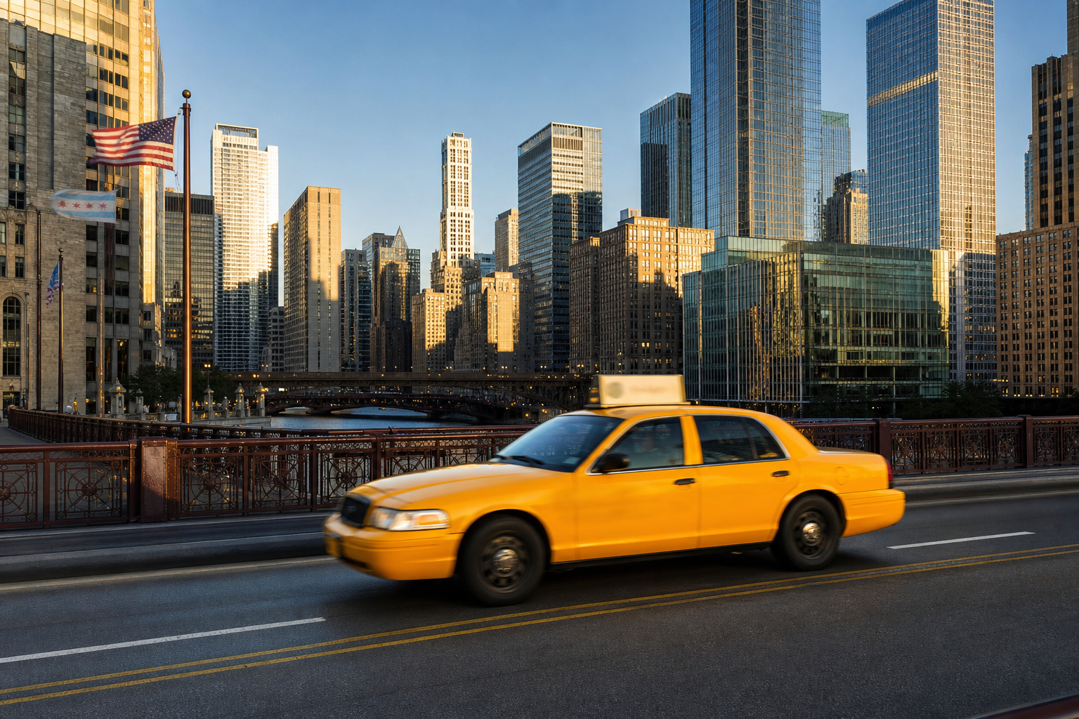 In June 2026, a Chicago Taxi Mile Cost $4.17 and a Rideshare Mile $4.21 — and the Fare Dollar Split Opposite Ways