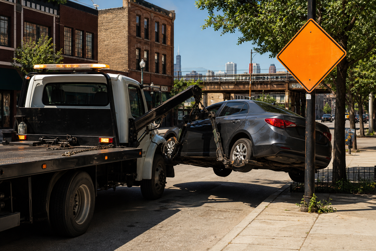 In 90 Days, Chicago Recorded 5,396 Vehicle Tows — and 4,259 Relocations