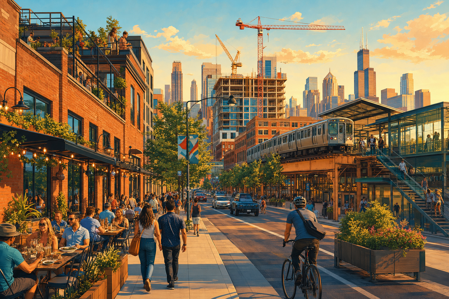 Near West Side, by the Numbers: Chicago’s First-Half-2026 Permit Leader Trips None of Our Gentrification Signals