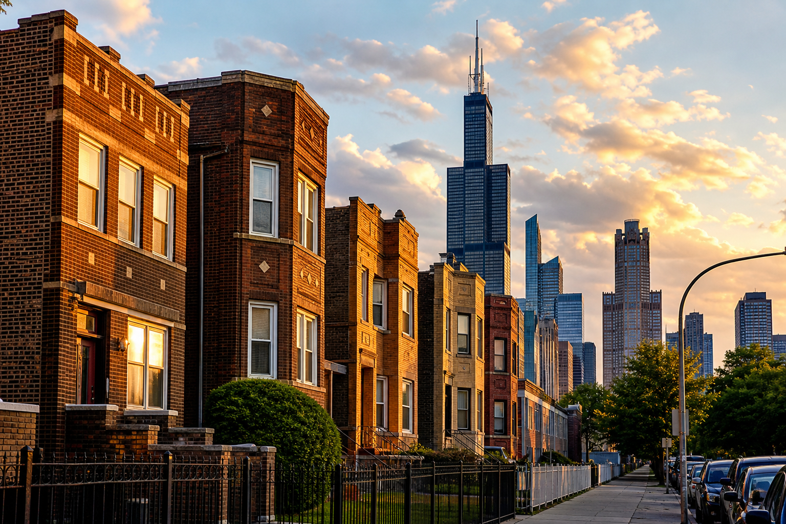 8 Chicago Height Records, by the Record: The City That Raised Its Streets, a Footprint File Where Two Stories Is King — and a Stories Column That Tops Out at 110
