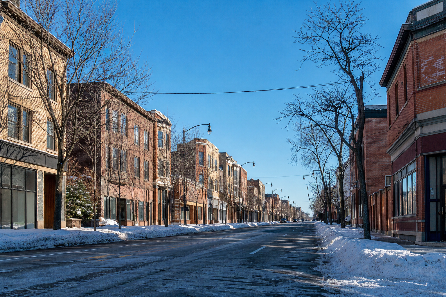 Chicago’s Winter Parking Ban Covers 20 Stretches of 18 Streets From 3 to 7 a.m., Dec. 1 to April 1, Snow or Not. O’Hare Gets Two Inches of New Snow on About Five Days a Winter